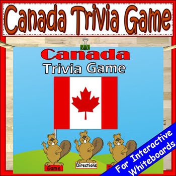 Preview of Canada Social Studies Grade One PowerPoint Game