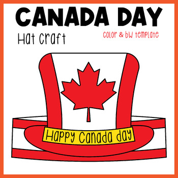 Canada Day Activities Hat Crowns Craft | Maple Leaf Easy Kids Crafts