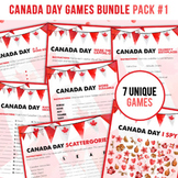 Canada Day Activity Pack | Printable Games | Pack 1