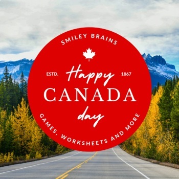 Preview of Canada Day Bundle - Canada Day Activities - July 1st Worksheets