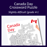 Canada Day crossword puzzle! Perfect for parties or resear