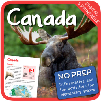 Preview of Canada (Fun stuff for elementary grades)