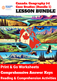 Canada Geography Case Studies 10-Lesson Bundle (No. 1)
