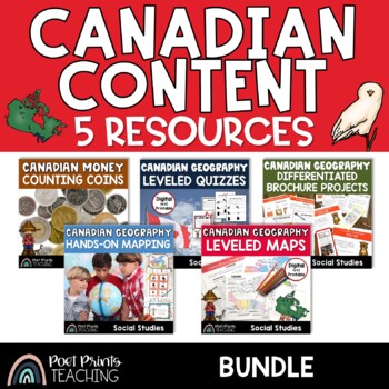 Preview of Canada Unit Bundle, Provinces and Territories
