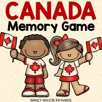Preview of Canadian Provinces and Territories Game | Canada Memory Game