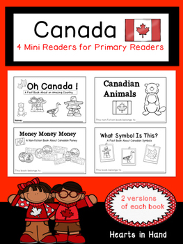 Preview of Canada Mini Readers For  Primary Readers (K-2)
