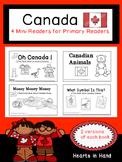 Canada Mini Readers For  Primary Readers (K-2)