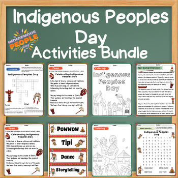 Preview of Canada National Indigenous Peoples Day Activities Bundle