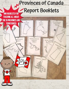 Preview of Canada Province Mini Booklets