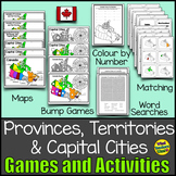 Canada - Provinces, Territories and Capital Cities Games a
