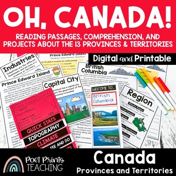 Preview of Canada Provinces and Territories | Passages and Projects