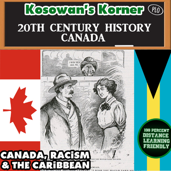 Preview of Canada, Racism and the Caribbean: PowerPoint & Student Activity