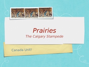 Preview of Canada Series: Prairies - Calgary Stampede Powerpoint