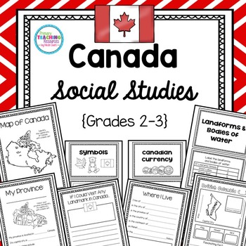 Preview of Canada Social Studies Unit
