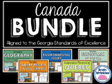 Canada Unit BUNDLE - Geography, History, Environmental Iss