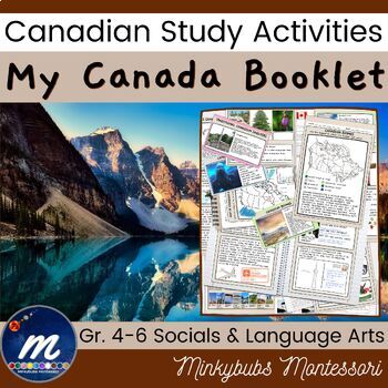 Preview of Canada Unit Fast Facts Reading Comprehension Geography Biomes Research Culture