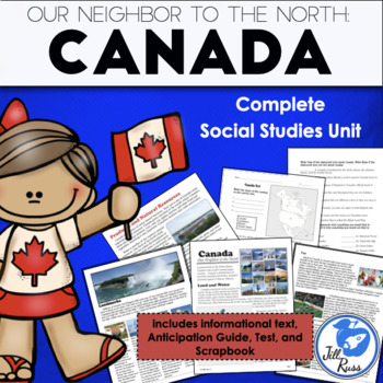 Preview of Canada Unit with Informational Text