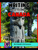 Canada Writing Activity, Canadian Writing Prompts and Stor