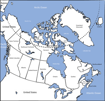 Preview of Map Clip Art: Canada and Canadian Province Set {Messare Clips and Design}