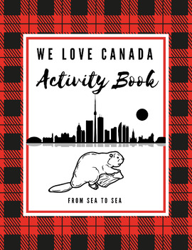 Preview of Canada from Sea to Sea - Activity Printable Pages for Teens and Adults