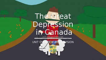 Preview of Canada in the Great Depression - Flashcards, Revision and Essay Writing Skills