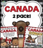 Canada resources for primary - literacy and BINGO bundle