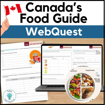 Preview of Canada's Food Guide Lesson - WebQuest on Canada's Food Guide - Nutrition