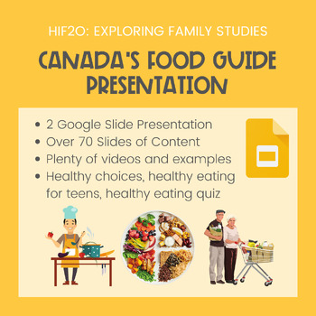 Preview of Canada's Food Guide Presentation - Healthy Eating Choices Presentation