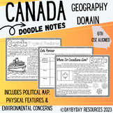 Canada's Geography & Resources Domain (SS6G4, SS6G5,SS6G7)