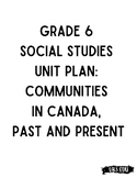 Canada's Global Engagement: Grade 6 Social Studies Unit on