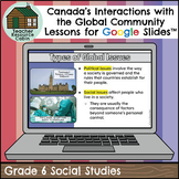 Canada's Interactions for Google Slides™ (Grade 6 Social Studies)