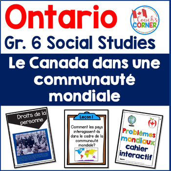 Preview of Canada's Interactions with the Global Community | FRENCH IMMERSION