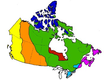 Preview of Canada's Physical Regions (maps)