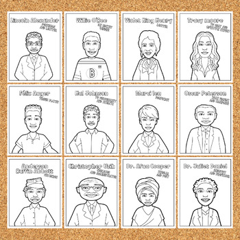 Canadian Black History month Coloring Posters, coloring pages in French ...