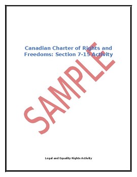 Preview of Canadian Charter of Rights and Freedoms- Equality and Legal Rights