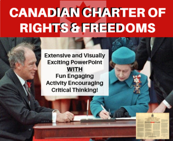 Preview of Canadian Charter of Rights and Freedoms: PowerPoint & Activity: Canada's Charter