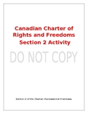 Canadian Charter of Rights and Freedoms- Fundamental Freedoms