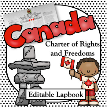 Preview of Canadian Charter of Rights and Freedoms Lapbook - (PREVIOUS AB CURRICULUM)