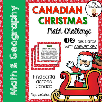 Preview of Canadian Christmas Math Challenge