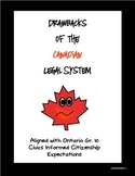 Canadian Civics: Drawbacks of a Democratic Legal System
