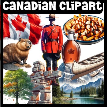 Preview of Canadian Clipart, Canada Clipart, Canada Illustrations