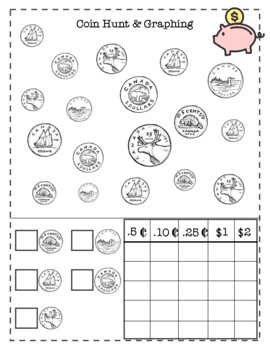 canadian coins worksheets teaching resources teachers pay teachers