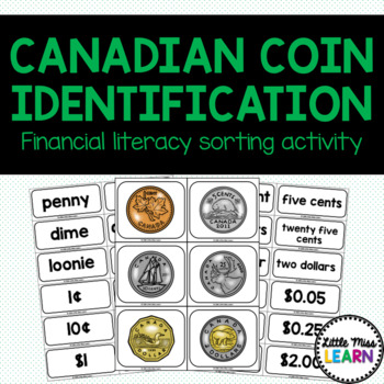 Preview of Canadian Coin Identification Matching Activity
