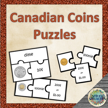 Canadian Coin Names & Values BUNDLE by SpecEd Specialties | TpT