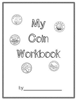 canadian coins names values worksheets workbook by speced specialties
