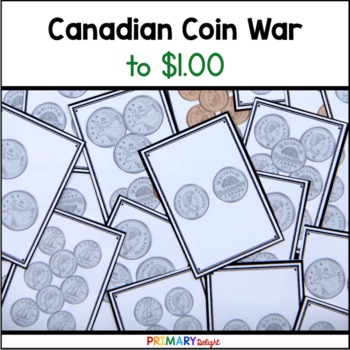 Preview of Canadian Money Games - Coin War and Canadian Money Worksheets