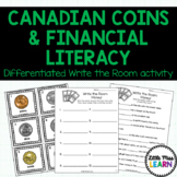 Canadian Coins & Financial Literacy - Differentiated Write