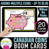 Canadian Coins - Up to $5.00 - Boom Cards - Mixed Coins (N