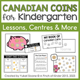 Canadian Coins for Kindergarten: Centres, Printables & More