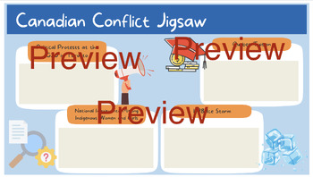 Preview of Canadian Conflict Jigsaw: 1982 - Present